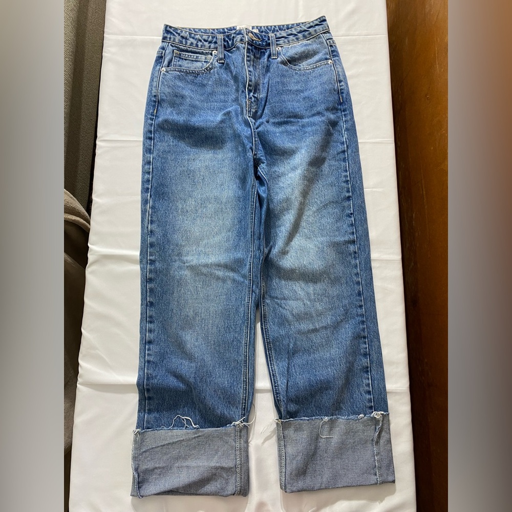 Princess Polly Ollie High Rise straight Wide leg Jean